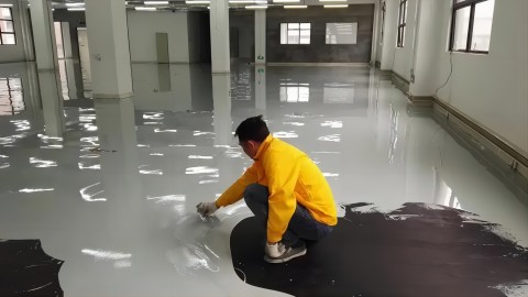 庆阳防腐防静电地坪,防腐防静电自流平地坪